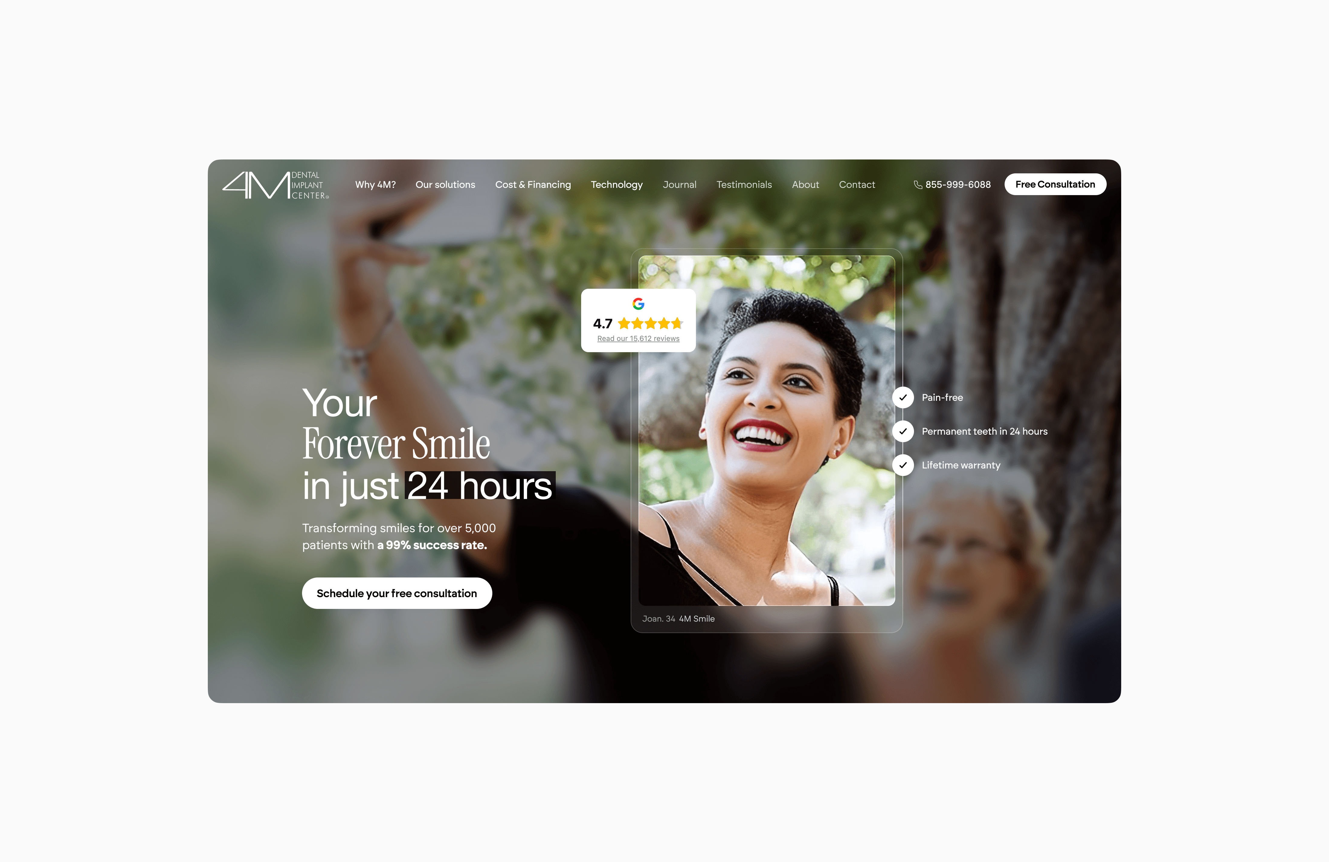 4M Dental Website project